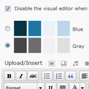 Disable Visual Editor in WordPress