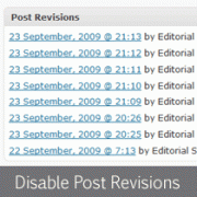 How to Disable Post Revisions in WordPress and Reduce Database Size