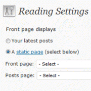 How to Create a Custom Home Page in WordPress