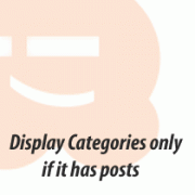 Display a Category Only Post