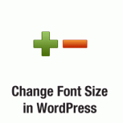 Change Font Size