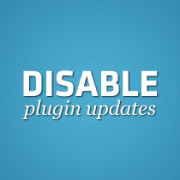 Disable Plugin Updates