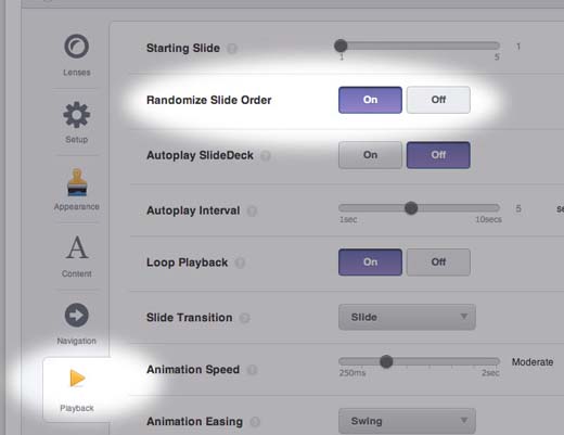 SlideDeck - Randomize Slides SlideDeck - Randomize Slides