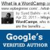 How to Get Google’s Verified Authorship for your WordPress Blog