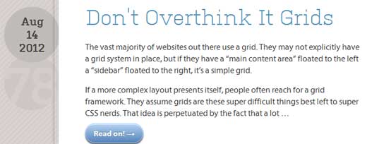 CSS Tricks Meta Data Example