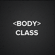 WordPress Body Class