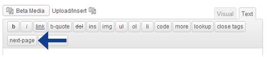Post Editor Buttons Example