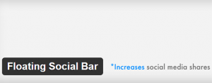 Floating Social Bar Floating Social Bar