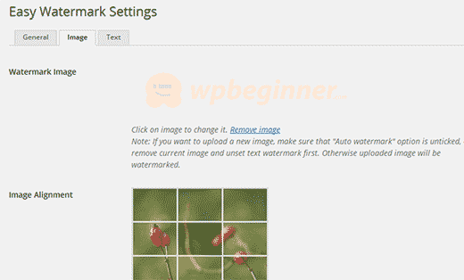 Watermark images in WordPress