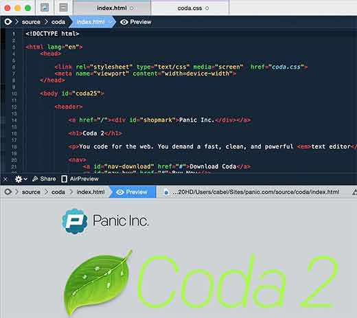 best free html text editor for mac