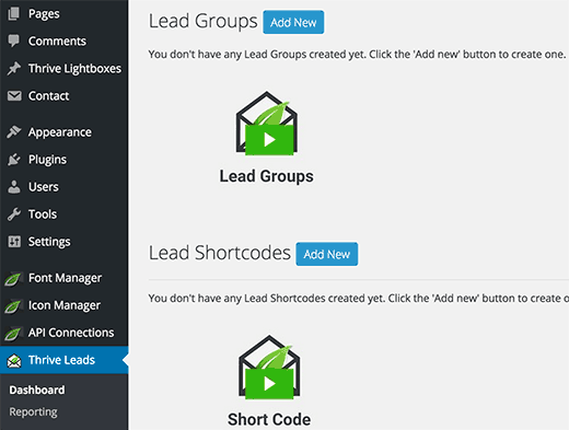 ThriveLeads comes with cluttered and bloated user interface ThriveLeads comes with cluttered and bloated user interface