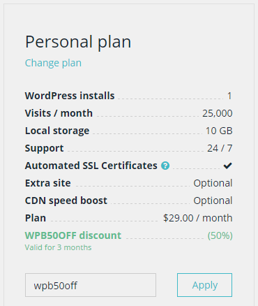Wpengine coupon code