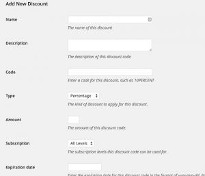 Offering discount codes in Restrict Content Pro Offering discount codes in Restrict Content Pro