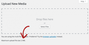 maximum upload file size in WordPress maximum upload file size in WordPress