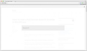 Full screen search Full screen search
