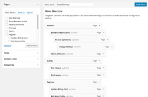Creating your visual sitemap with navigation menus in WordPress Creating your visual sitemap with navigation menus in WordPress
