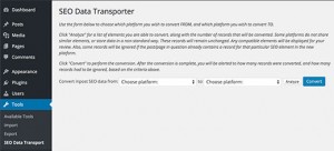 Transferring SEO settings Transferring SEO settings