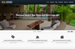 White Real Estate WordPress Theme White Real Estate WordPress Theme