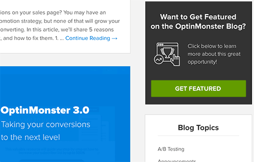 Use images in sidebar Use images in sidebar