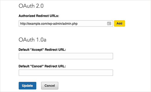 Redirect url Redirect url