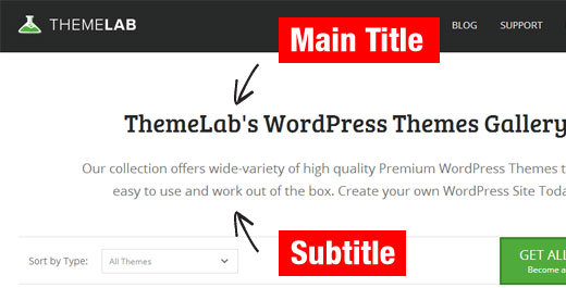 How To Split Post Or Page Title In WordPress