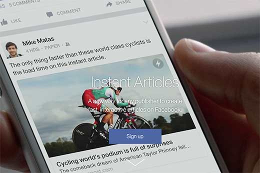Facebook Instant Articles Facebook Instant Articles