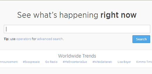 Twitter Search Twitter Search
