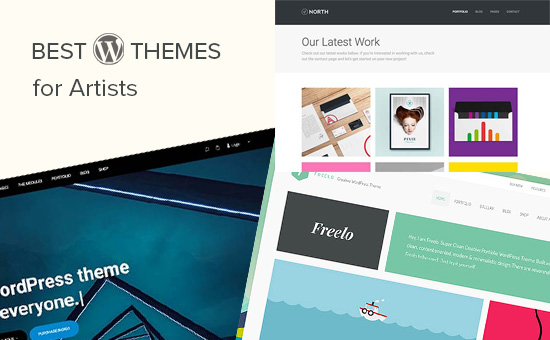 Best WordPress themes for artists
