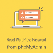 How to Reset a WordPress Password from phpMyAdmin How to Reset a WordPress Password from phpMyAdmin