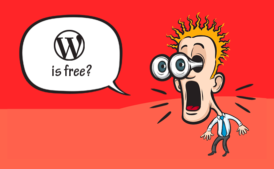 WordPress is free