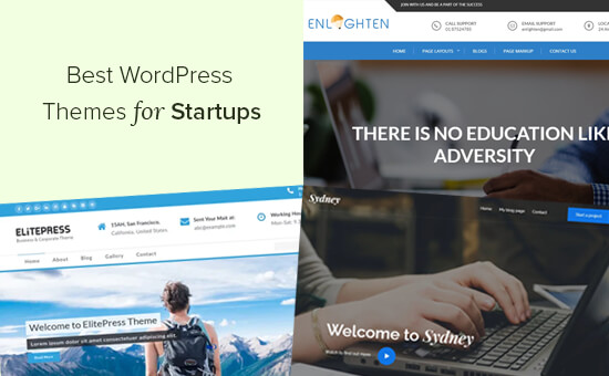 Best WordPress Themes for Startups