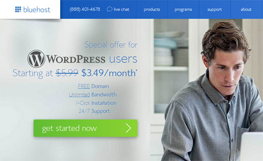 Wpbeginner Users Get A Free Domain And 50 Off Bluehost Web Hosting Images, Photos, Reviews