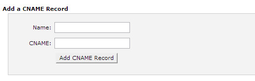 Adding a CNAME record in cpanel for WordPress Hosting