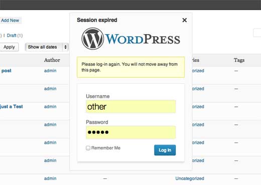 Improved Login Notifications - WordPress 3.6
