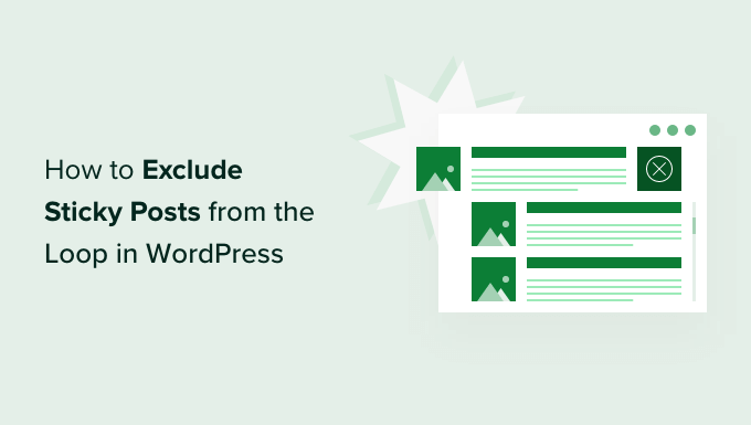 How to exclude sticky posts from the loop in WordPress