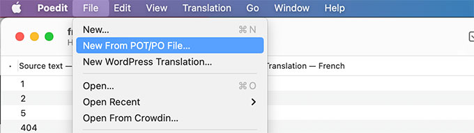 Translating another language