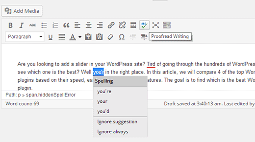 Spell check my essay