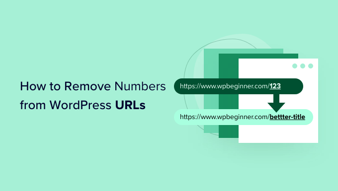 How to remove numbers from WordPress URLs
