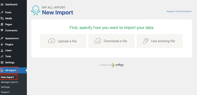 Importing post ideas from CVS to WordPress