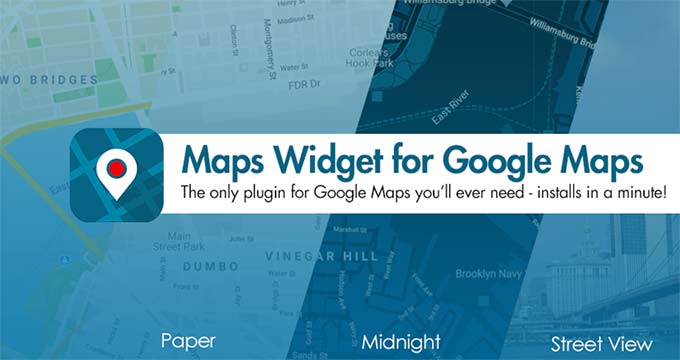Map Widget for Google Maps