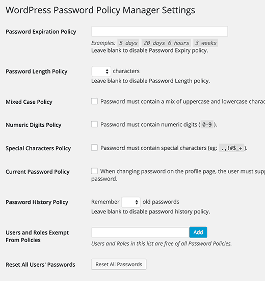 How To Force Users To Change Passwords In WordPress Expire Password How to force users to change passwords in wordpress expire password