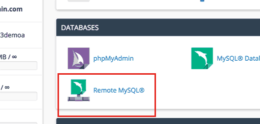 Remote MySQL in cPanel