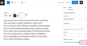 How To Display All Your WordPress Posts On One Page