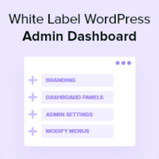 White label WordPress admin