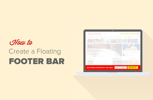 Floating Footer Bar