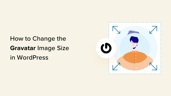 Instructions on how to toggle Gravatar image dimension in WordPress