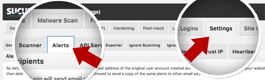 Sucuri Email Alerts