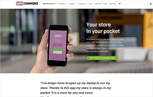 WooCommerce iOS应用程序