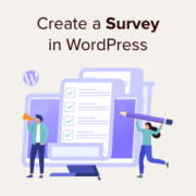 How to create a survey in WordPress