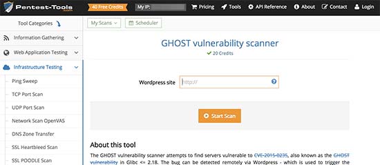 Сканер уязвимостей WordPress